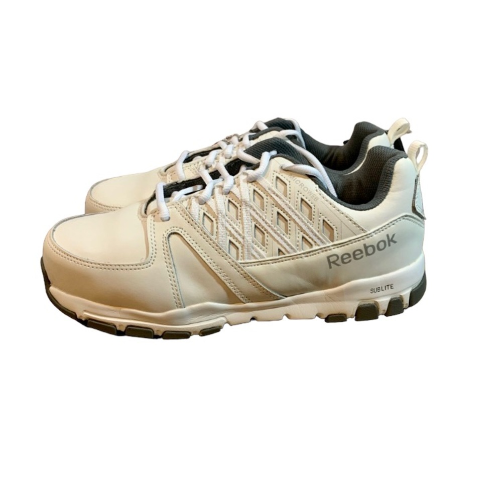 REEBOK Sublite Steel Safety Toe Unisex Work Sneakers  Men 8.5W Ladies 10.5W